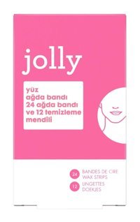 Jolly Normal Ciltler 24 Adet Kadın Yüz Ağda Bandı