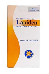 Lapiden Normal Ciltler 12 Adet Kadın Yüz Ağda Bandı