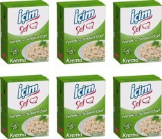 İçim Yemeklik Krema 6x200 ml