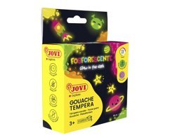 Jovi Fosforlu 504 Çok Renkli 4x35 ml Guaj Boya Seti