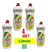 Fairy Limon Sıvı El Bulaşık Deterjanı 4x700 ml