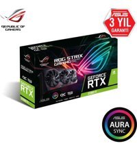 Asus Rog Strix O11G Gaming RTX 2080 TI 11 GB GDDR6 PCI-Express 3.0 DirectX 12 3 Fanlı 352 Bit Nvidia Ekran Kartı