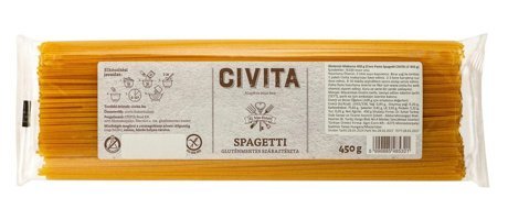 Civita Glutensiz Spagetti Makarna 450 gr