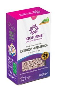Kb Gurme Vegan Karabuğday Kırmızı Pancar Glutensiz Arpa Şehriye 200 gr