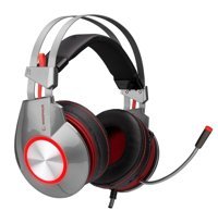 Rampage SN-RX9 7.1 USB Mikrofonlu Kablolu Kulak Üstü Kulaklık Gümüş