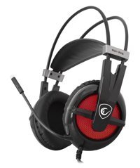 Rampage SN-R15 USB Mikrofonlu Kablolu Kulak Üstü Kulaklık Siyah