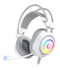 Rampage RM-K19 Plus USB Mikrofonlu Kablolu Kulak Üstü Kulaklık Beyaz