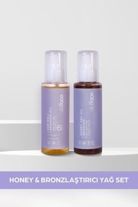 Dollface Sun Doll & Honey Dry Oil Tüm Vücut İçin Bronzlaştırıcı 2x100 ml