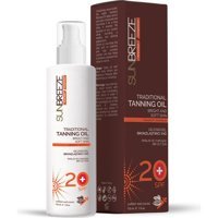 Sunbreeze Traditional 20 Faktör Tüm Vücut İçin Bronzlaştırıcı Yağ 150 ml