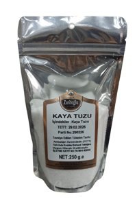 Zarifoğlu İyotlu Toz Kaya Tuzu Paket 250 gr