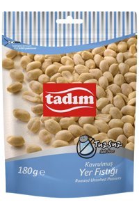 Tadım Kabuksuz Tuzsuz Kavrulmuş Yer Fıstığı 12x180 gr