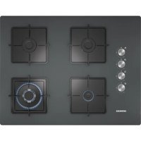 Siemens EO7C9HO12O Doğalgazlı Cam 4 Gözlü Wok Gözü Siyah Ankastre Ocak