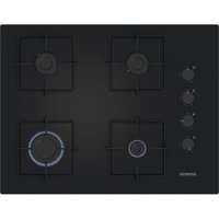 Siemens EO7C6PP30O Doğalgazlı Cam 4 Gözlü Siyah Ankastre Ocak