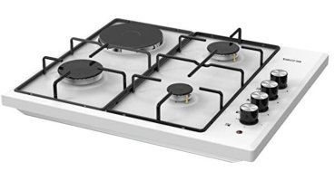 Tecna 6481-L Gazlı Emaye 4 Gözlü Beyaz Set Üstü Ocak