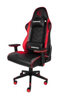 Rampage KL-R99 X-Jammer 3D Ortopedik Suni Deri Oyuncu Koltuğu Kırmızı-Siyah