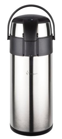 Penguen 1250A Çelik 5 lt Çaydanlık Termos Gümüş