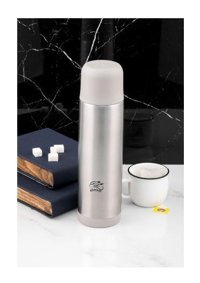 Cooker CKR 2002 Paslanmaz Çelik 750 ml Outdoor Matara Termos Gri