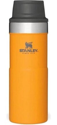 Stanley Classic Paslanmaz Çelik 350 ml Outdoor Matara Termos Safran