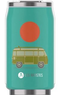 Les Artistes Paris Çelik 280 ml Outdoor Matara Termos Mavi