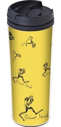 Giant Stride Banana Plastik 550 ml Outdoor Matara Termos Sarı
