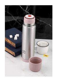 Cooker CKR 2002 Paslanmaz Çelik 750 ml Outdoor Matara Termos Pembe