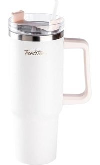 Tantitoni Move 020-01 Paslanmaz Çelik 1.2 lt Pipetli Outdoor Bardak Termos Bej