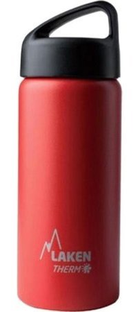 Laken Klasik Çelik 500 ml Outdoor Matara Termos Kırmızı