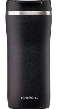Aladdin Mocca Thermavac Leak-Lock Çelik 350 ml Outdoor Matara Termos Siyah
