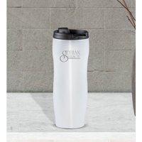 Bk Kişiye Özel 783 Çelik 400 ml Outdoor Matara Termos Beyaz