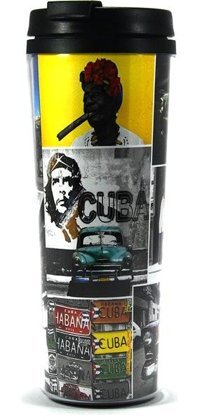 Modaroma Che Guevara Cuba Plastik 380 ml Outdoor Bardak Termos Çok Renkli