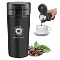 Telpox Çelik 350 ml Outdoor Matara Termos Siyah