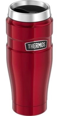 Thermos SK1005 Stainless King Paslanmaz Çelik 0.47 lt Outdoor Bardak Termos Kırmızı