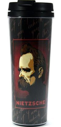 Modaroma Nietzche Plastik 380 ml Outdoor Bardak Termos Çok Renkli