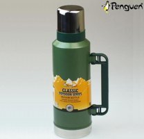 Penguen 1130Y Çelik 3 lt Outdoor Matara Termos Yeşil