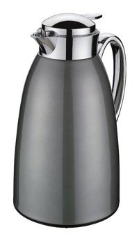 Cilio Venezia - 543919 Paslanmaz Çelik 1 lt Çaydanlık Termos Gri