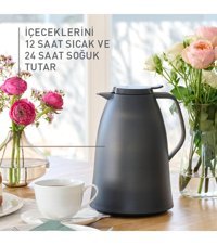 Tefal Mambo Paslanmaz Çelik 1 lt Çaydanlık Termos Siyah