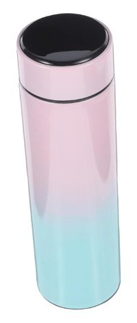 Aboofan Paslanmaz Çelik Outdoor Matara Termos Mavi-Pembe