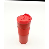 Flyon Look Çelik 500 ml Outdoor Bardak Termos Kırmızı