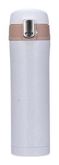 Kesurpae Paslanmaz Çelik 500 ml Outdoor Matara Termos Beyaz