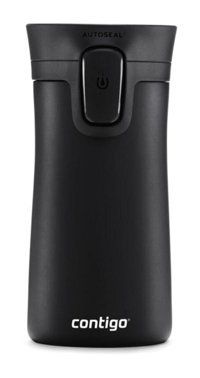 Contigo Pinnacle Matte Paslanmaz Çelik 300 ml Outdoor Matara Termos Siyah