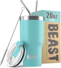 Greens Steel Beast Paslanmaz Çelik 550 ml Pipetli Outdoor Bardak Termos Turkuaz