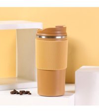Livava Klasik Çelik 350 ml Outdoor Bardak Termos Kahverengi