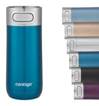 Contigo Luxe Paslanmaz Çelik Outdoor Matara Termos Mavi