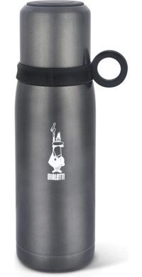 Bialetti Çelik 460 ml Outdoor Matara Termos Gri
