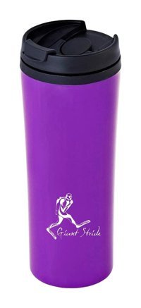 Giant Stride Plastik 550 ml Outdoor Matara Termos Mor