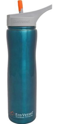 Eco Vessel Aqua Plastik 700 ml Outdoor Matara Termos Mavi