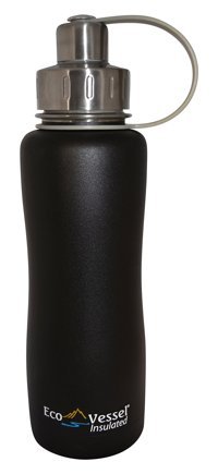 Eco Vessel Paslanmaz Çelik 500 ml Outdoor Matara Termos Siyah