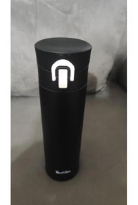 Tantitoni Paslanmaz Çelik 300 ml Outdoor Matara Termos Siyah