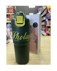 Shotay Tween Paslanmaz Çelik 750 ml Outdoor Matara Termos Siyah