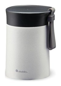 Aladdin Bistro Thermavac Paslanmaz Çelik 40 lt Outdoor Yemek Termos Gri-Siyah